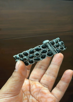 Bold Green Stone Kada