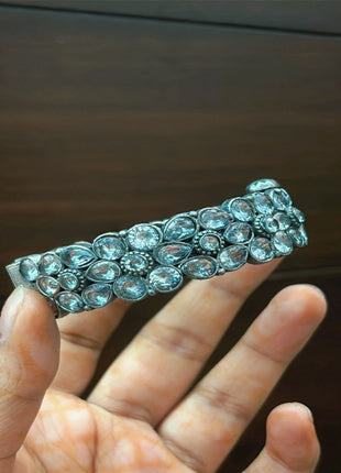 Bold Green Stone Kada