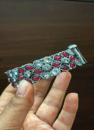 Bold Green Stone Kada