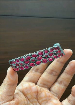 Bold Green Stone Kada