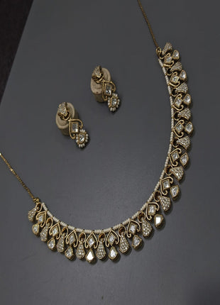 Oxidized Pendant Set with Earrings â€“ Statement Jewelry for Party Wear