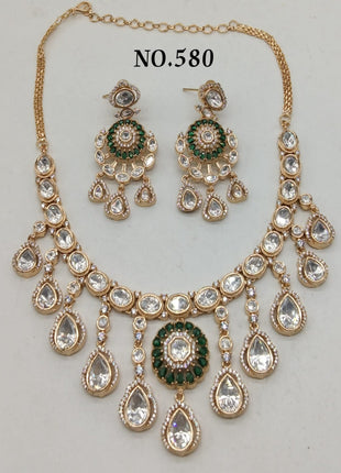 Classic Pearl Pendant Set – Subtle Elegance for Office Wear