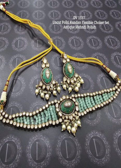 Office-Chic Pendant Set with Pearl Detailing – Ideal for Office Wear