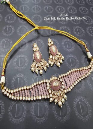 Gold-Plated Bridal Pendant Set with Earrings – Perfect for Wedding Wear