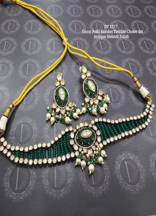 Antique Gold-Plated Pendant Set with Ruby Stones – Perfect for Wedding Wear