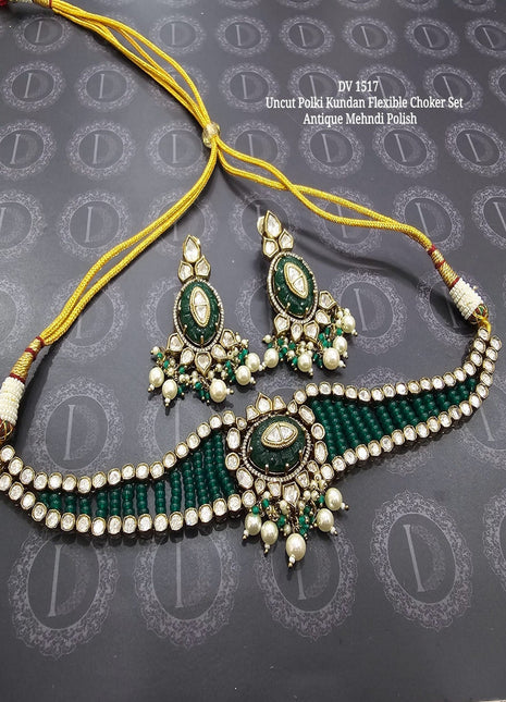 Antique Gold-Plated Pendant Set with Ruby Stones – Perfect for Wedding Wear