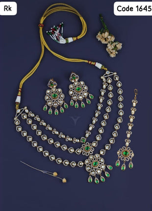 Elegant American Diamond Pendant Set – Ideal for Party Wear