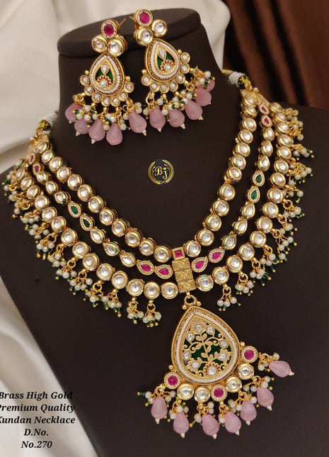 Amethyst Petal Pendant Set