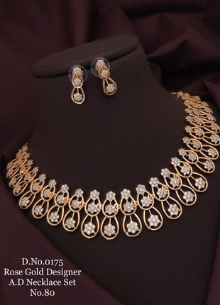 Bridal Pendant Set with Ruby Accents