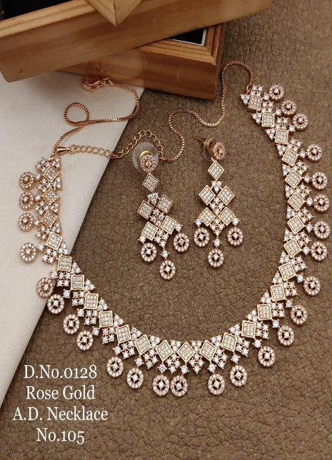 Ethnic Gold Pendant Set
