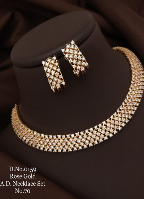 Bridal Monzonite Pendant Set