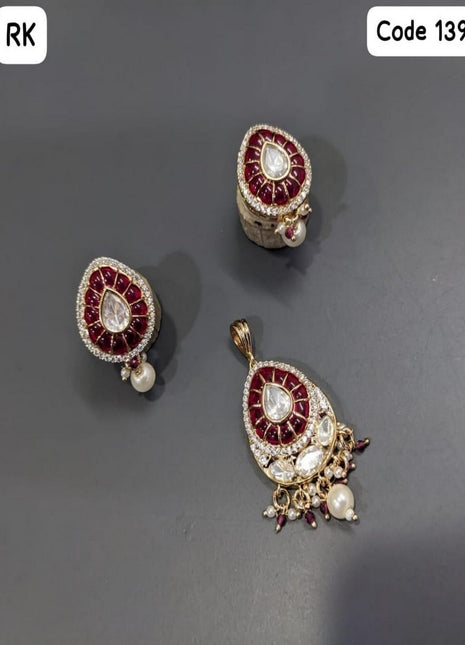 American Diamond Cluster Set