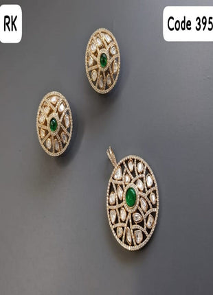 Kundan Leaf Choker Set