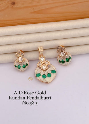 Round American Diamond Bloom Set