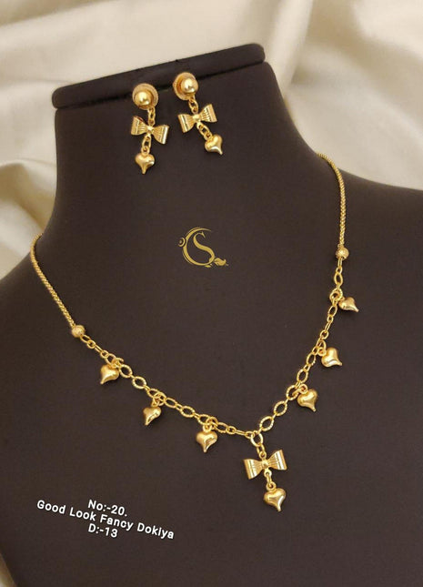 Bow Charm Dokiya Set