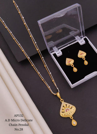 Triangle Fan Pendant