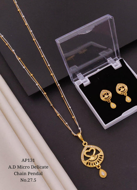 Heart Drop Micro Chain Set