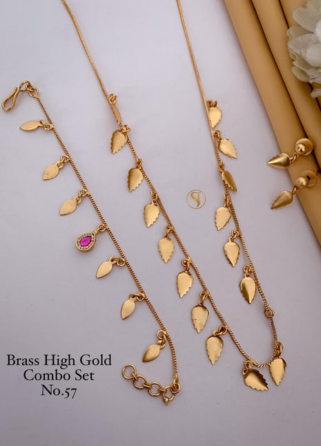Leaf Drop High Gold Combo