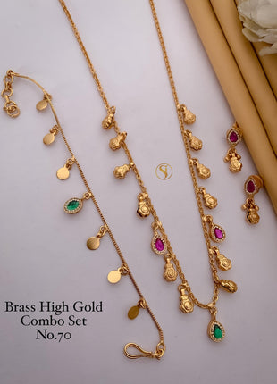 Dual Drop Motif Combo Set