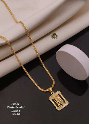 Fancy Rectangular Pendant