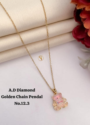 Opal Touch Elegant Pendant Chain