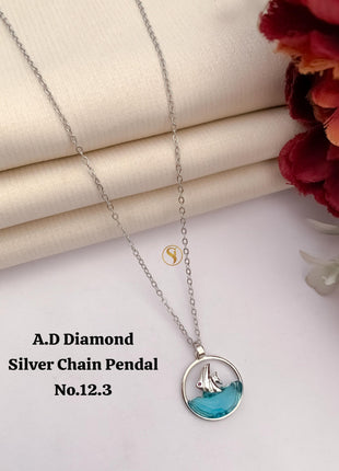 A.D Diamond Starry Bloom Pendant