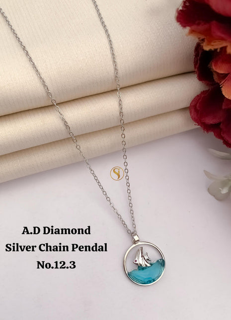 A.D Diamond Starry Bloom Pendant