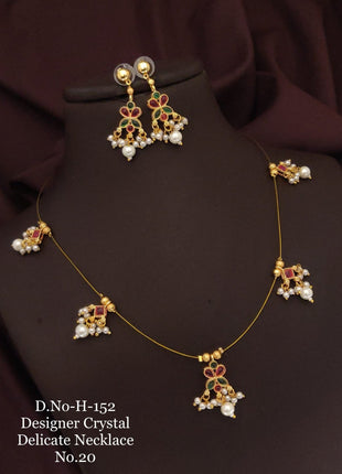 Gold-Plated American Diamond Layered