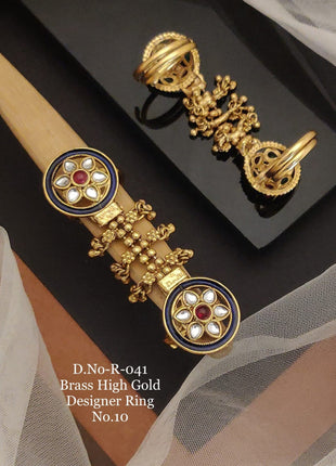 Red Stone Finger Ring