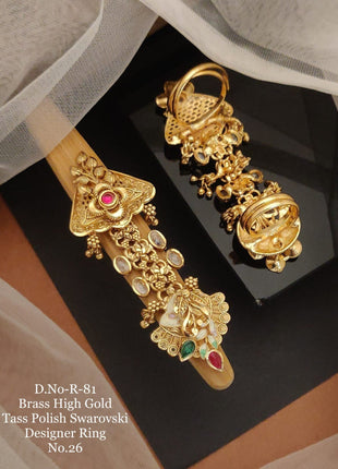 Elegant Pearl Design Ring