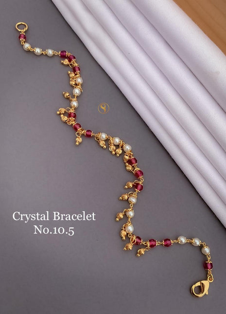 Ghungroo Crystal Multicolor Bracelet