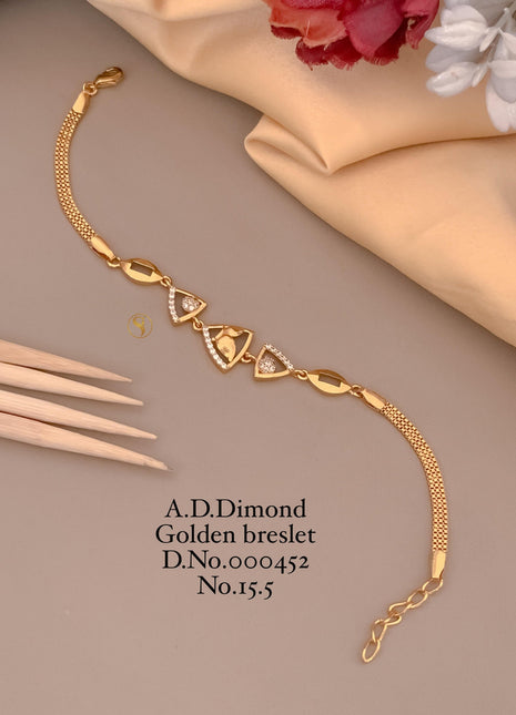 Dual Layer Red-Pearl Crystal Bracelet