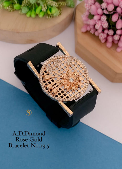 Silver Round Mesh Bracelet