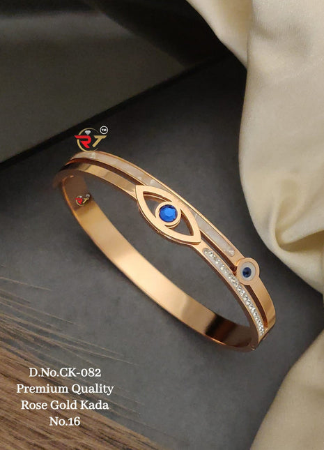 Gold-Plated Monzonite Bracelet