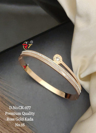 Pearl Studded Gold-Plated Bracelet