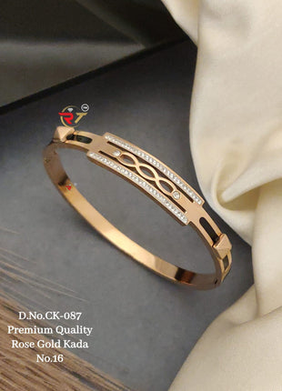 Gold-Plated Pearl Bangles