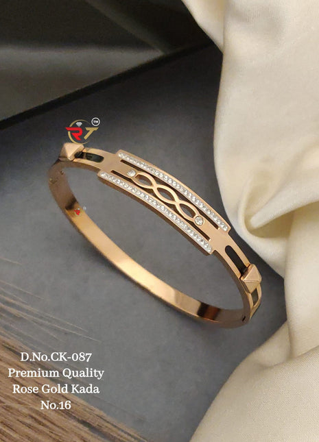 Gold-Plated Pearl Bangles