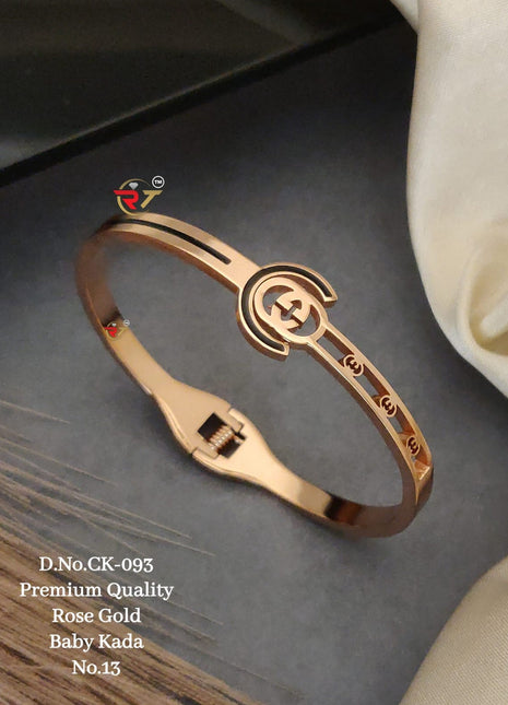 Kundan Studded Gold-Plated Bangles