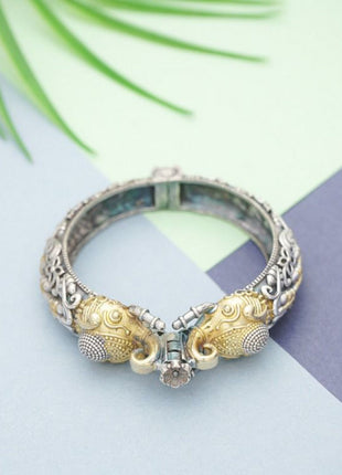 American Diamond Gold-Plated Bracelet