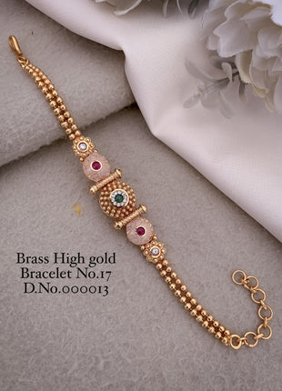 Antique Dual Tone Bracelet