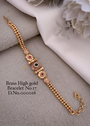 Classic Clustered Stone Bracelet