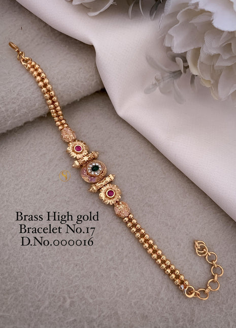 Classic Clustered Stone Bracelet