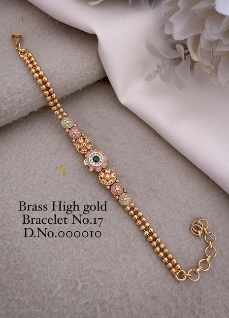 Pastel Bead Accent Bracelet