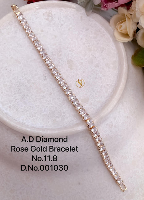 Square Cut A.D. Bracelet