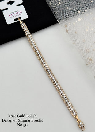 Xuping Double Layer Designer Bracelet