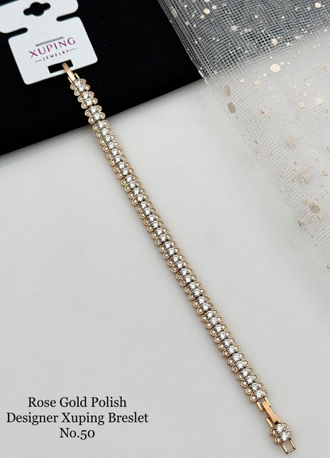 Xuping Double Layer Designer Bracelet