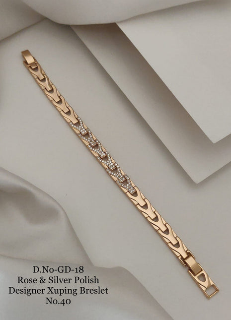 Stylish Gold Plated Bracelet