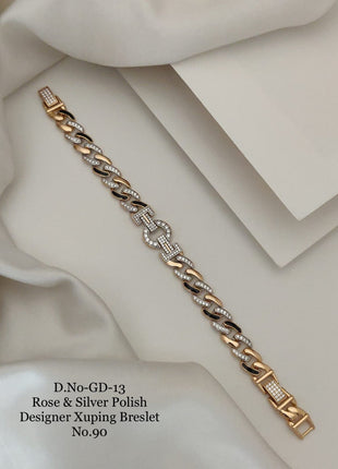 Designer Monzonite Bracelet