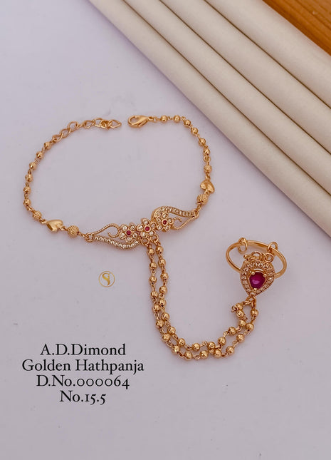 Gold Plated Charm Bracelet