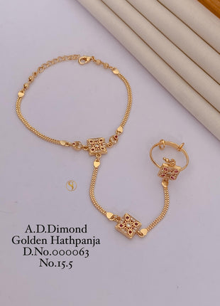 Adjustable Style Golden Hathpanja